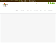 Tablet Screenshot of maderascepa.com
